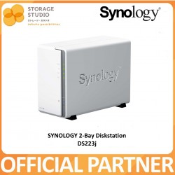 SYNOLOGY 2-Bay Diskstation DS223J (Enclosure)