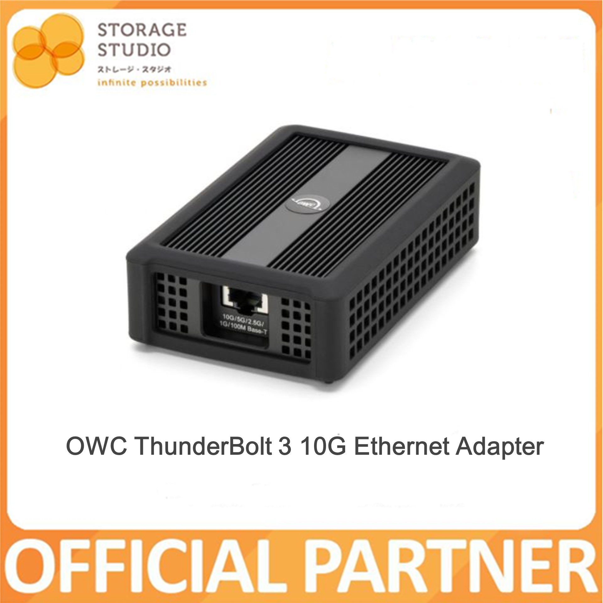 OWC THUNDERBOLT 3 10G ETHERNET ADAPTER for Mac and Windows, P/NO 
