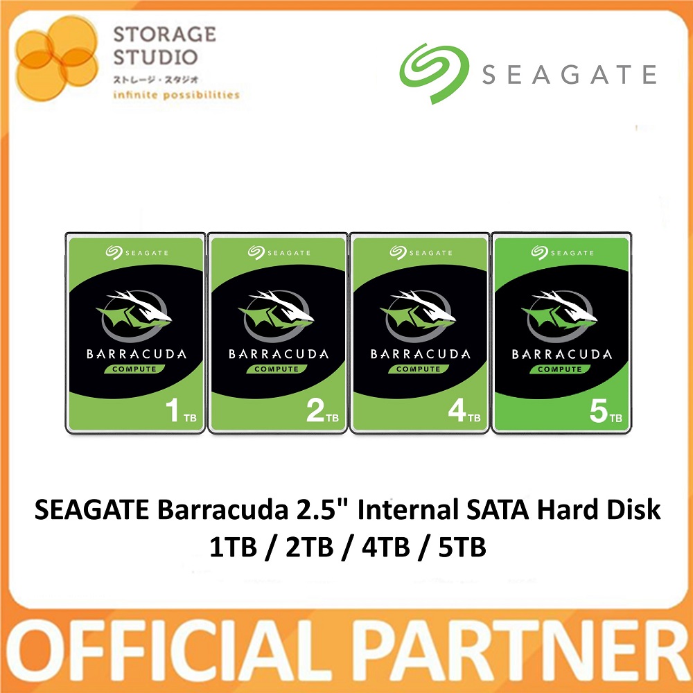 symptom Nominering undersøgelse SEAGATE Barracuda 2.5" SATA HDD, 500GB / 1TB / 2TB / 3TB / 4TB / 5TB symptom Nominering undersøgelse SEAGATE Barracuda 2.5" SATA HDD, 500GB / 1TB / 2TB / 3TB / 4TB / 5TB